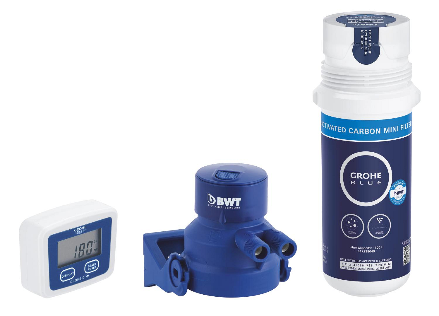 Filtr s filtrační hlavou Grohe Blue aktivní uhlí GROHE