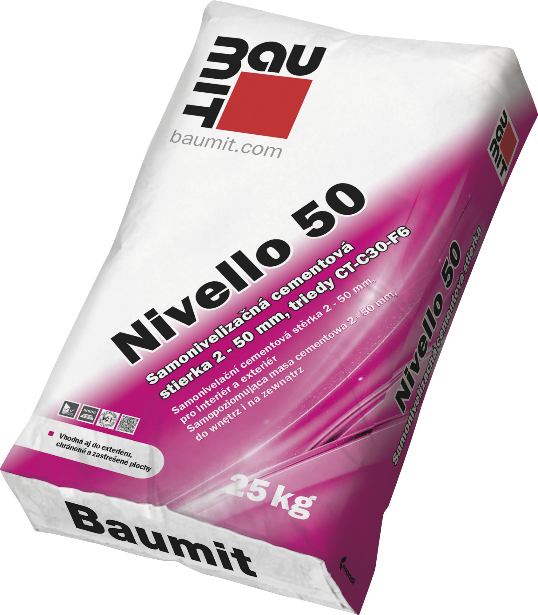 Hmota samonivelační Baumit Nivello 50 Baumit