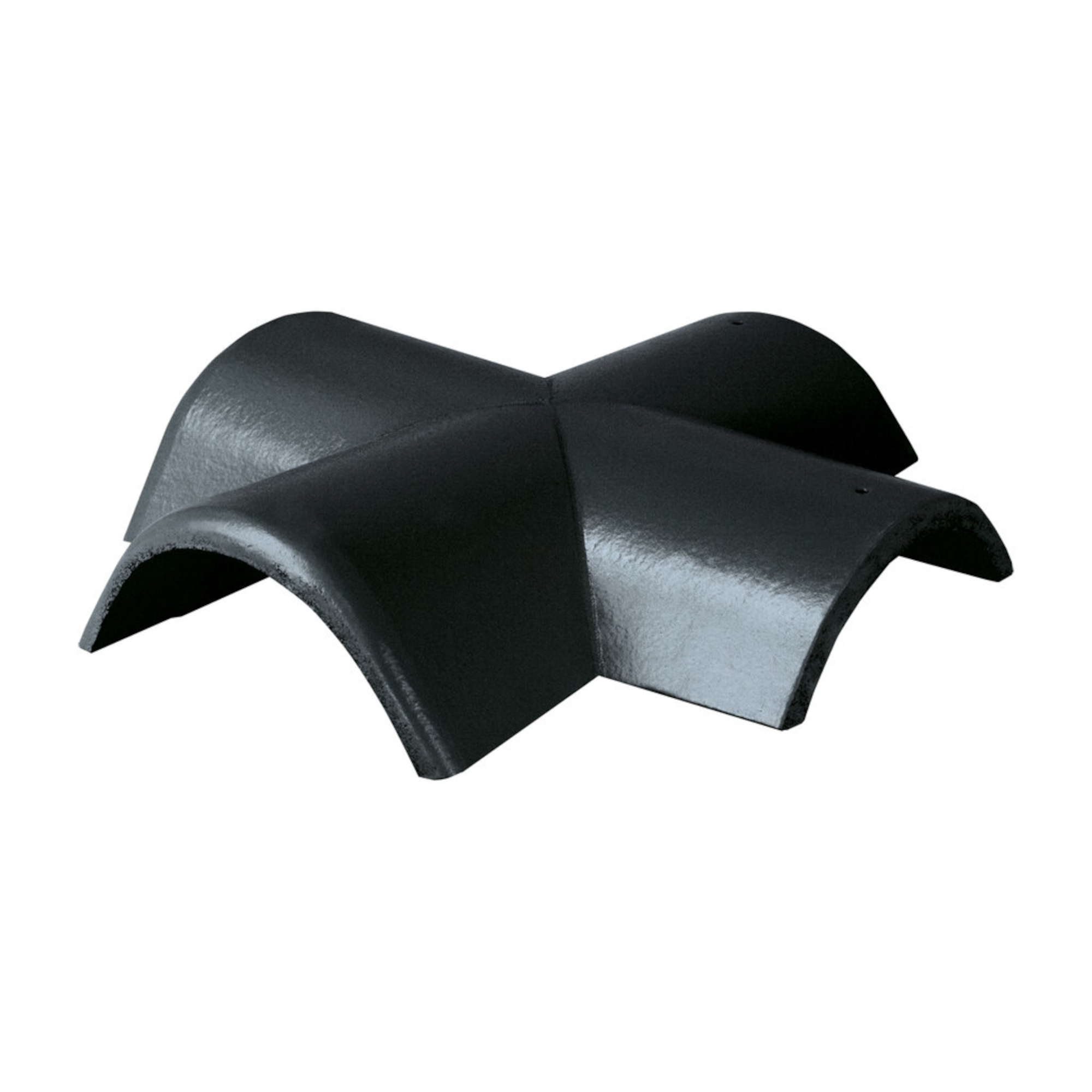 Hřebenáč rozdělovací X Bramac Star se dvěma příchytkami ebenově černá BRAMAC