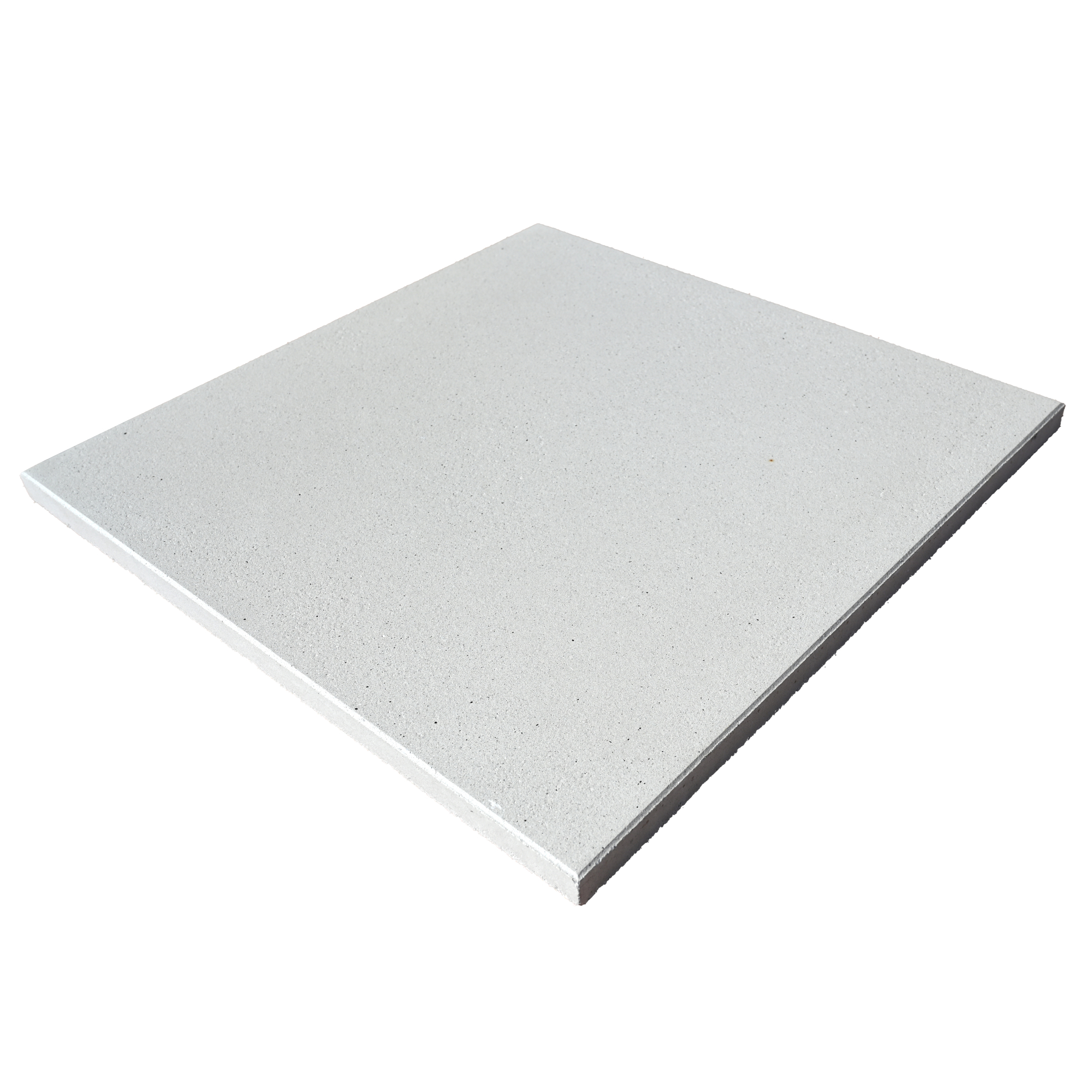 Dlažba betonová Presbeton NEAPOL LITE tryskaná kartáčovaná bílá 600×600×30 mm PRESBETON