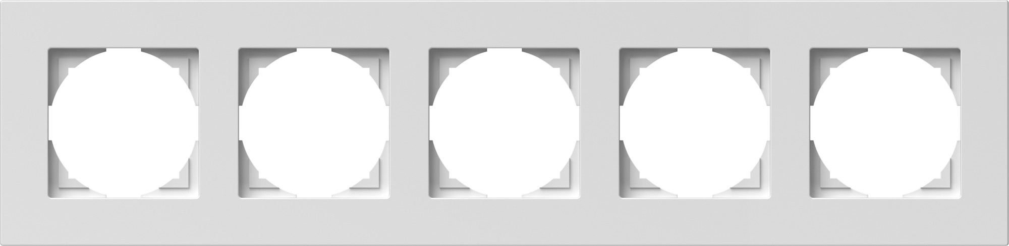 Rámeček TEM Logiq pětinásobná bílá TEM