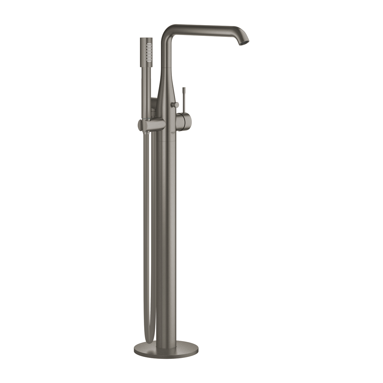 Baterie vanová do podlahy Grohe Essence kartáčovaný Hard Graphite 25248AL1 GROHE