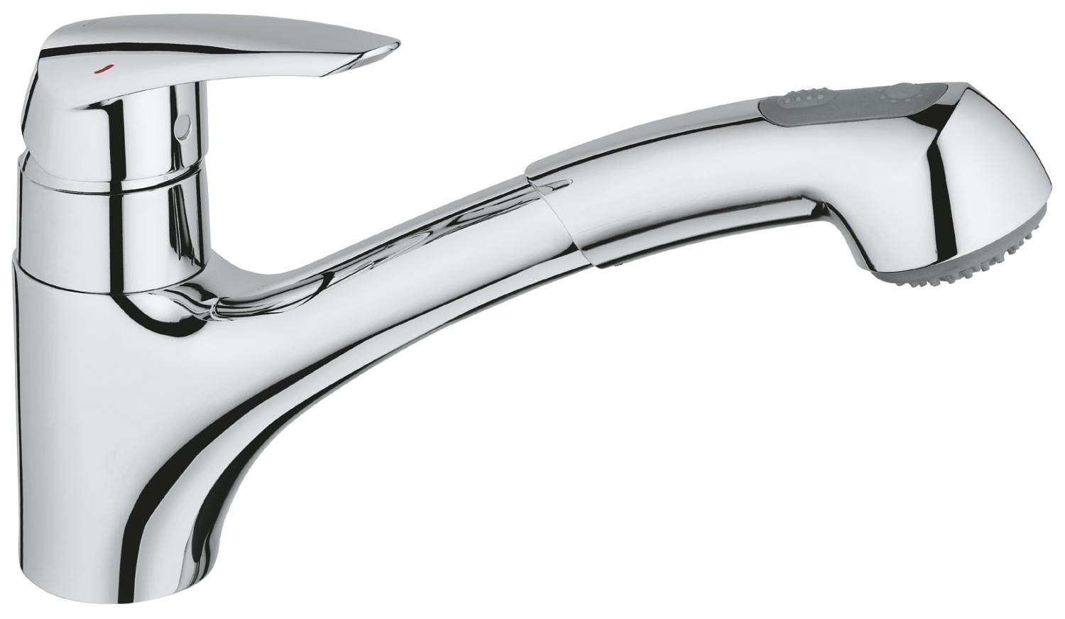 Baterie dřezová stojánková Grohe Eurodisc chrom 32257001 GROHE
