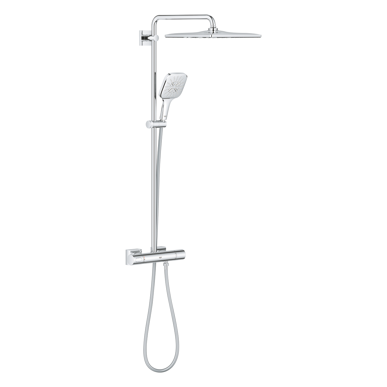 Systém sprchový termostatický Grohe Rainshower SmartActive 310 Cube chrom 26652000 GROHE