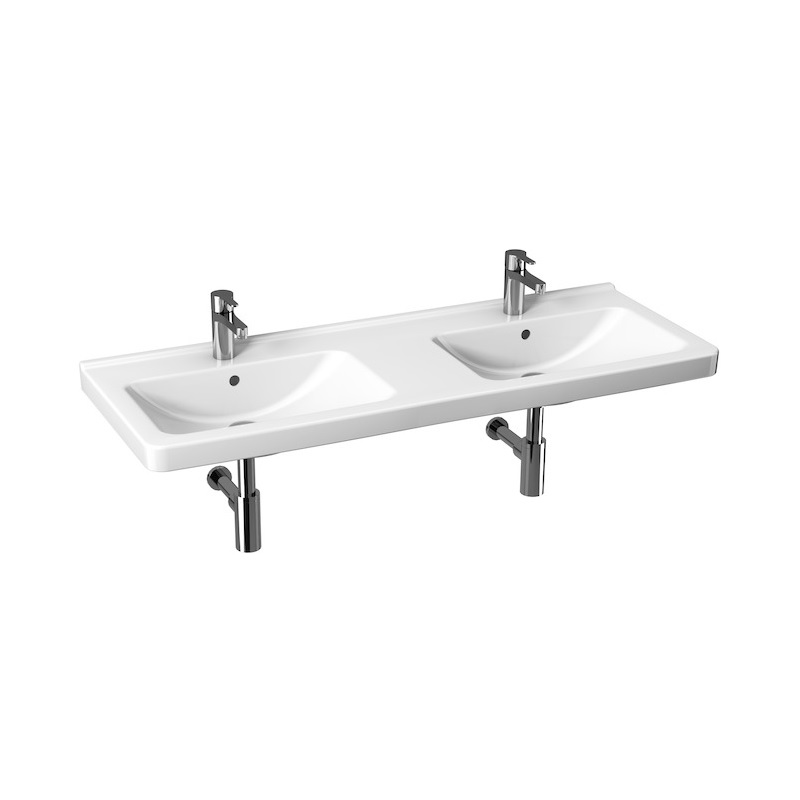 Dvojumyvadlo Jika Cubito Pure 1 300×485 mm s otvorem H8144200001041 JIKA