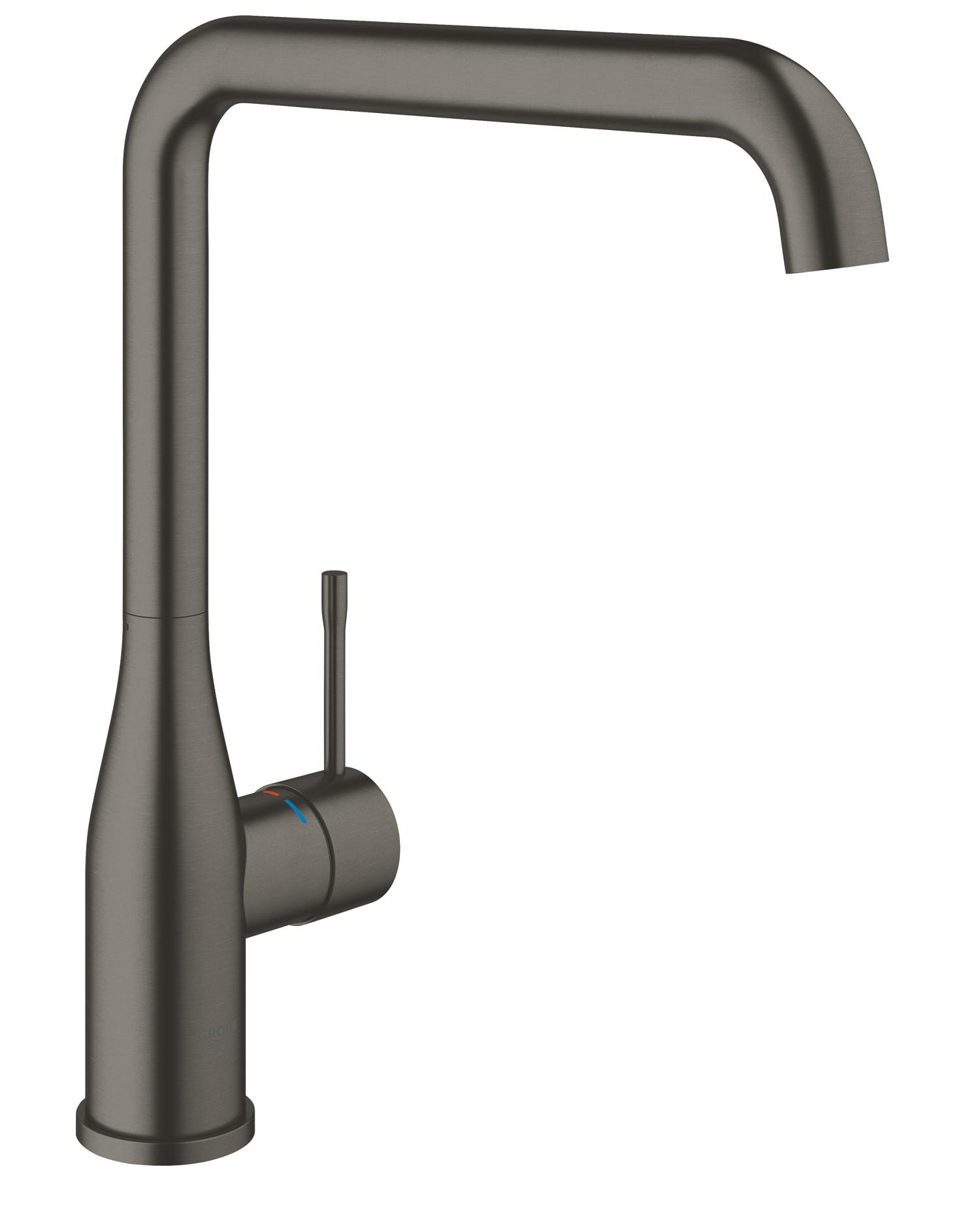 Baterie dřezová stojánková Grohe Essence kartáčovaný Hard Graphite 30269AL0 GROHE