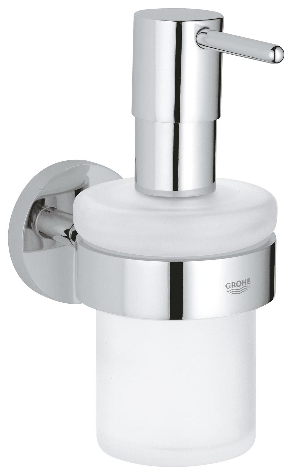 Dávkovač mýdla Grohe Essentials s držákem GROHE