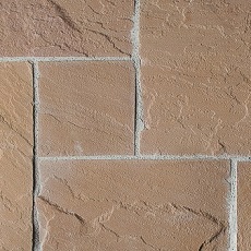 Dlažba kamenná DEKSTONE S 2215 Golden Leaf pískovec přírodní románský vzor DEKSTONE