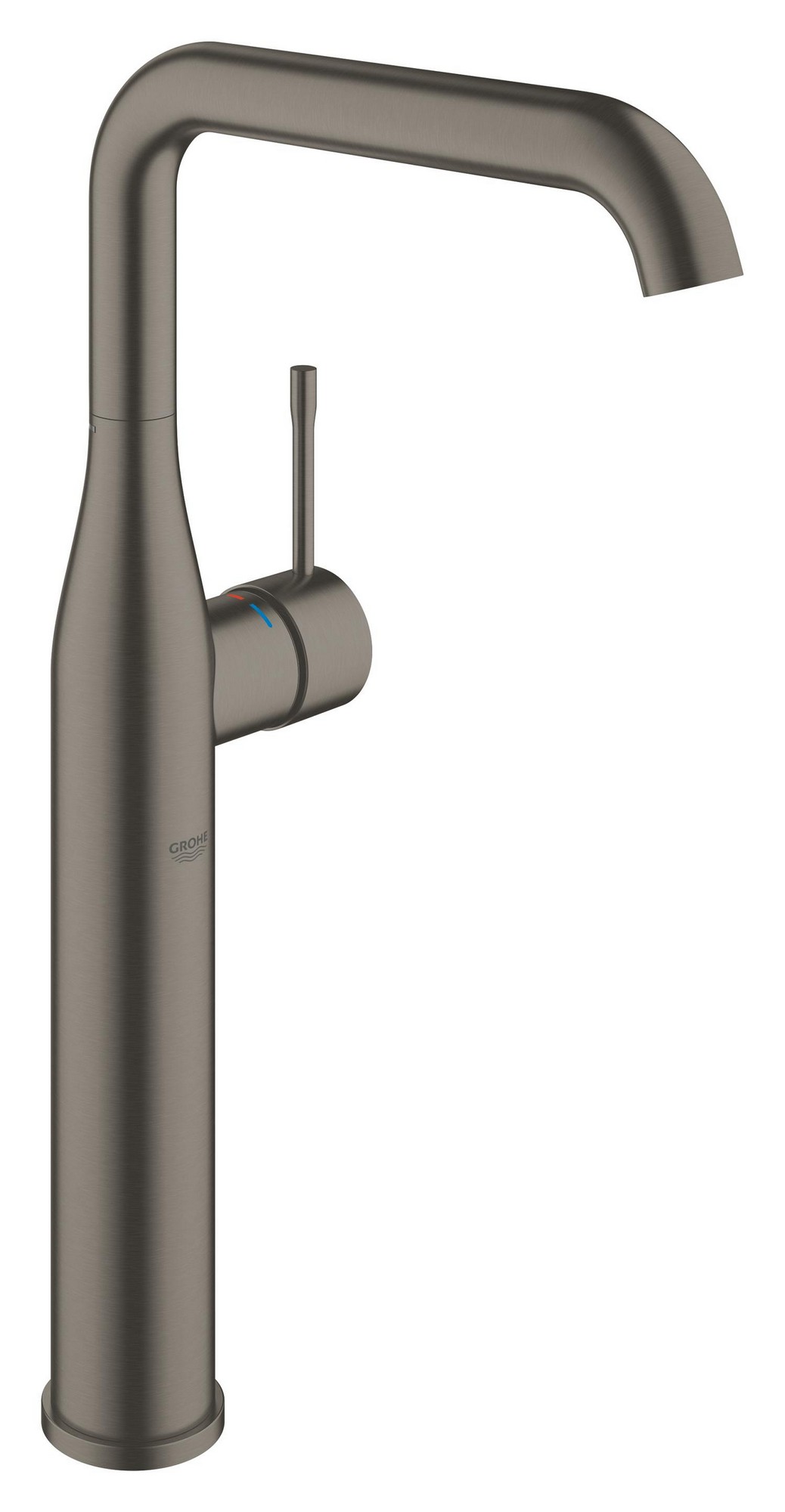 Baterie umyvadlová stojánková Grohe Essence velikost XL kartáčovaný Hard Graphite 32901AL1 GROHE