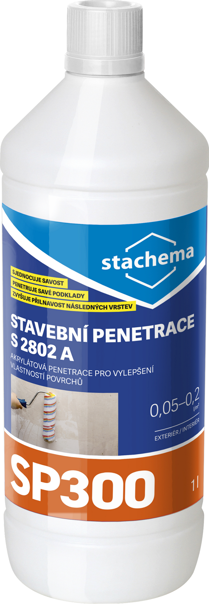 Penetrace akrylátová Stachema SP300 (S 2802 A) 1 l Stachema