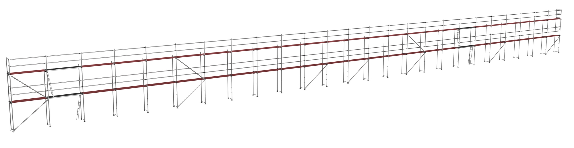 Sestava lešení Plettac PD70 480 m2 Plettac