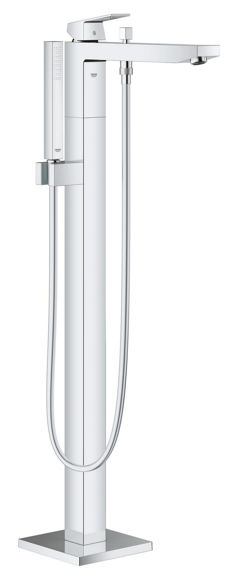 Baterie vanová do podlahy Grohe Eurocube chrom 23672001 GROHE