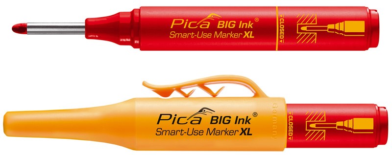 Značkovač permanentní Pica Big Ink XL 170 červený Pica