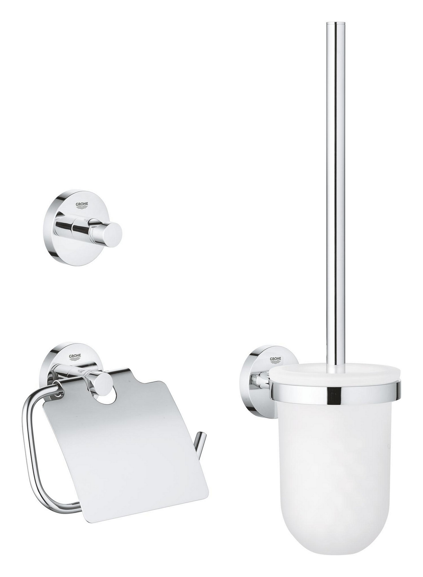 Sada doplňků 3 v 1 Grohe Essentials pro toaletu GROHE