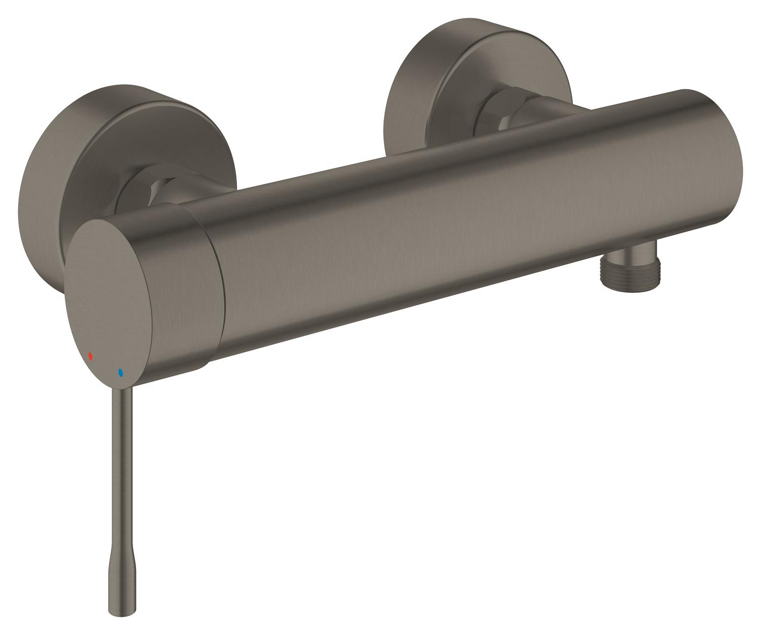 Baterie sprchová nástěnná Grohe Essence 150 mm kartáčovaný Hard Graphite 33636AL1 GROHE