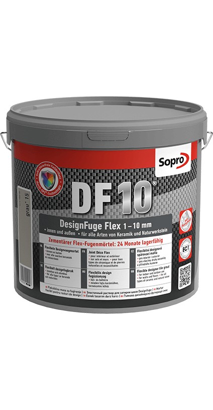 Hmota spárovací Sopro DF 10 světle šedá 5 kg Sopro