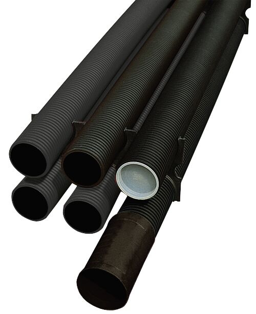 Chránička korugovaná pevná Fränkische Kabuflex černá 160 mm 3 m Fränkische