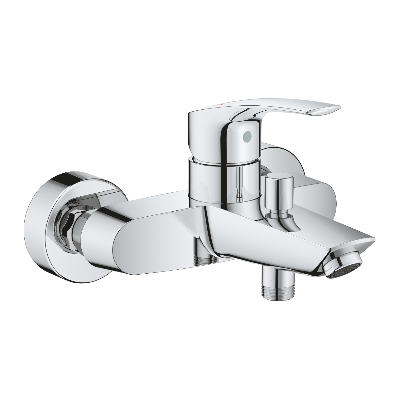 Baterie vanová nástěnná Grohe Eurosmart chrom s přepínačem 33300003 GROHE