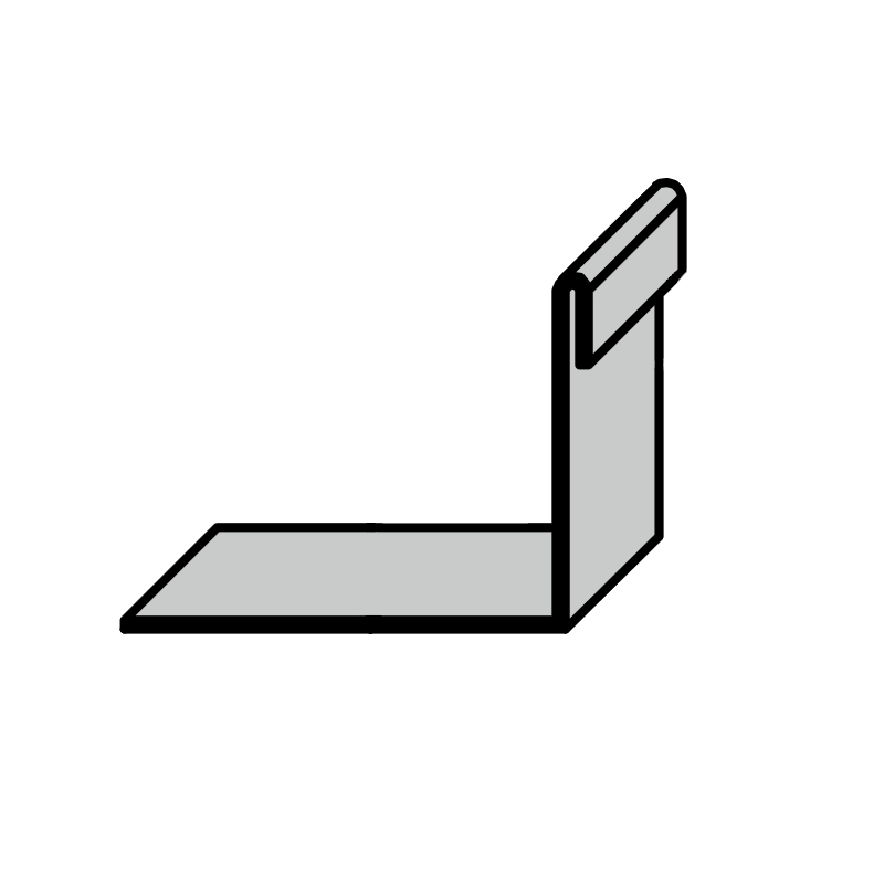 Výztuha kotevní DEK B hliníková výška 80 mm DEKMETAL