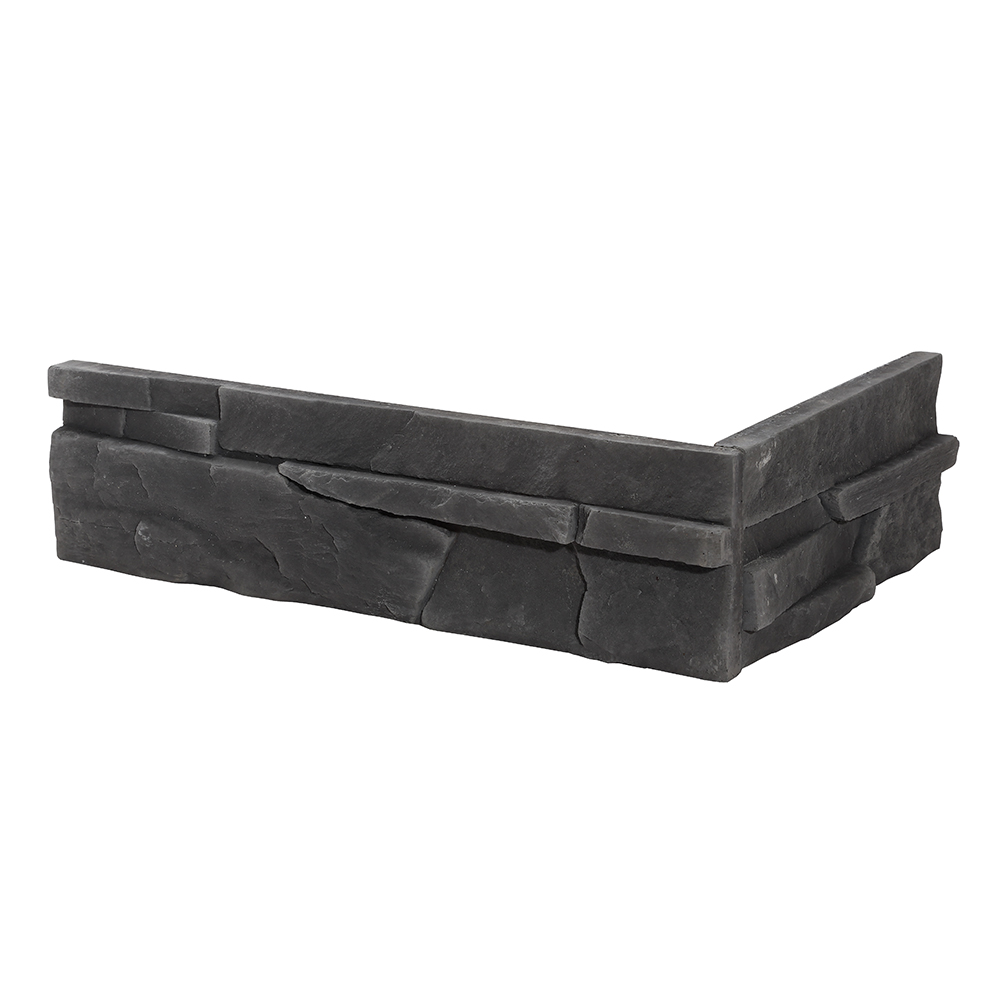 Obklad betonový rohový STEGU MADERA 4 šedá (0