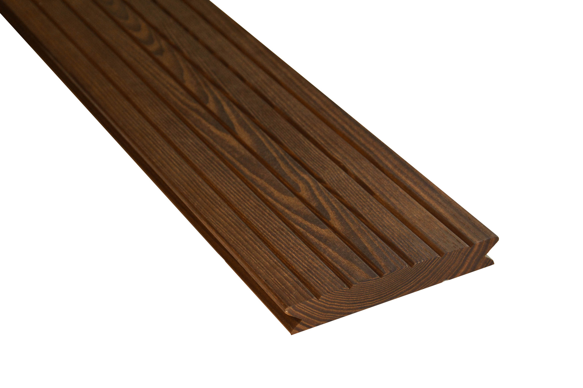 Prkno terasové AU-MEX Thermo jasan Clip 20×140×2 400 mm AU-MEX