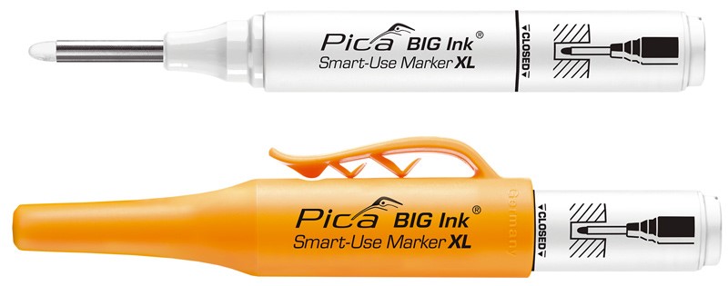 Značkovač permanentní Pica Big Ink XL 170 bílý Pica