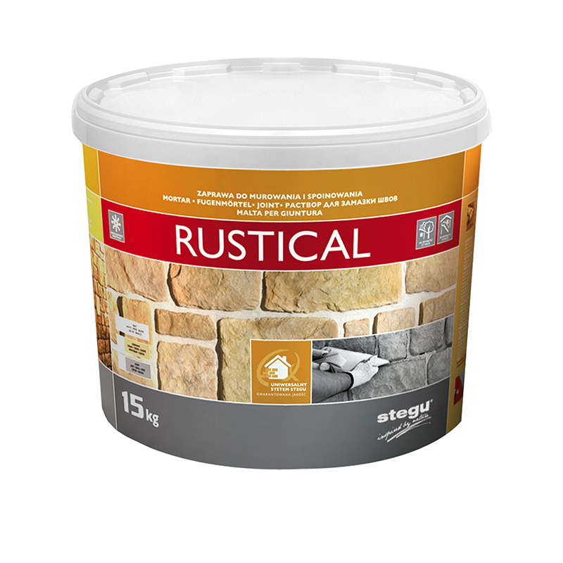 Malta spárovací hrubá STEGU RUSTICAL šedá 15 kg STEGU