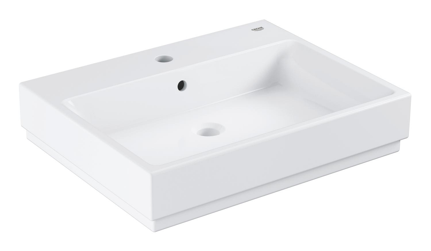 Umyvadlo Grohe Cube Ceramic 600×490mm s otvorem 3947300H GROHE
