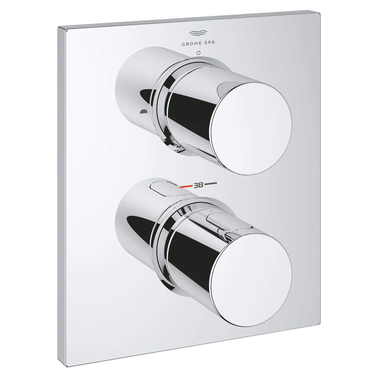 Díl nadomítkový Grohe Grohtherm F chrom s přepínačem 27618000 GROHE