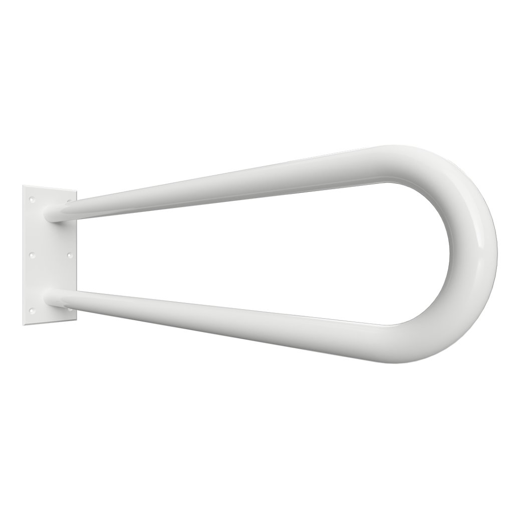 Madlo podpěrné ve tvaru U Bemeta Help 750 mm bílá BEMETA