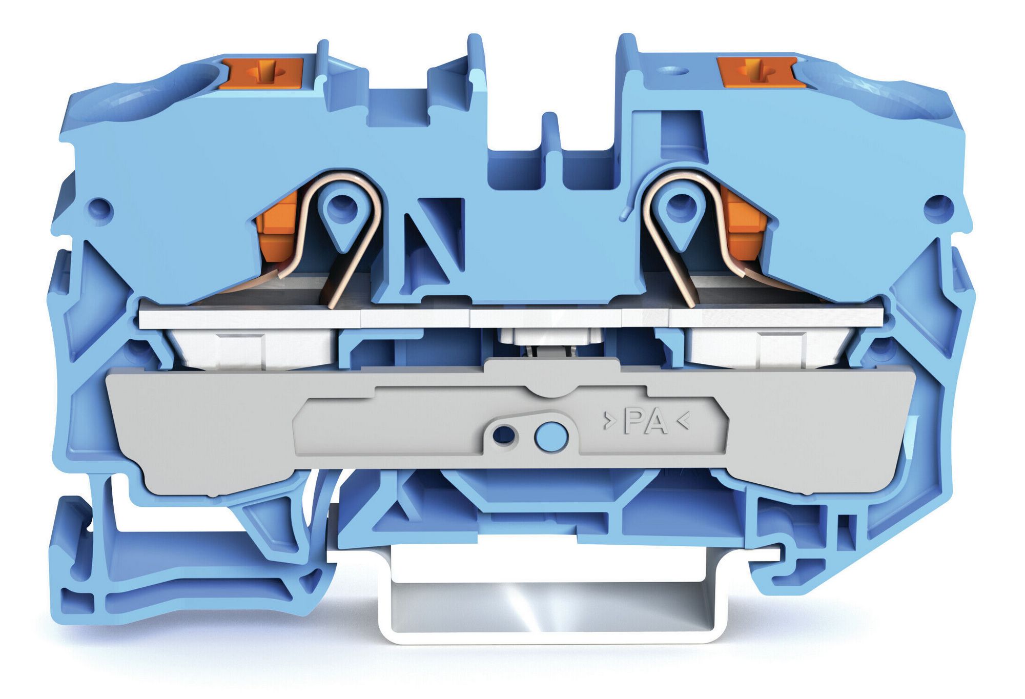 Svorka řadová bezšroubová Wago 2210-1204 10 mm2 Wago