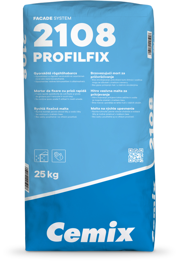 Malta k rychlému ukotvení Cemix 2108 PROFILFIX 25 kg Cemix