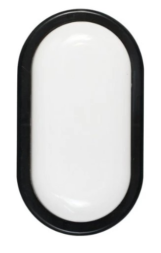 Svítidlo LED Panlux Oval LED Eco 6 W 600 lm černá Panlux