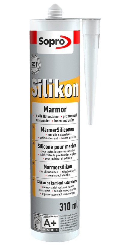 Tmel silikonový Sopro MSI transparentní 310 ml Sopro