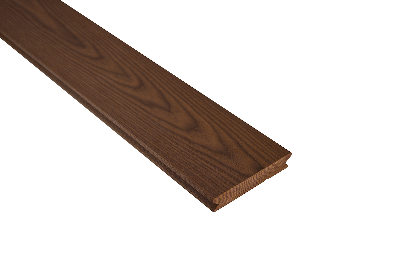 Prkno terasové AU-MEX Thermo jasan Clip 20×115×1 400 mm AU-MEX