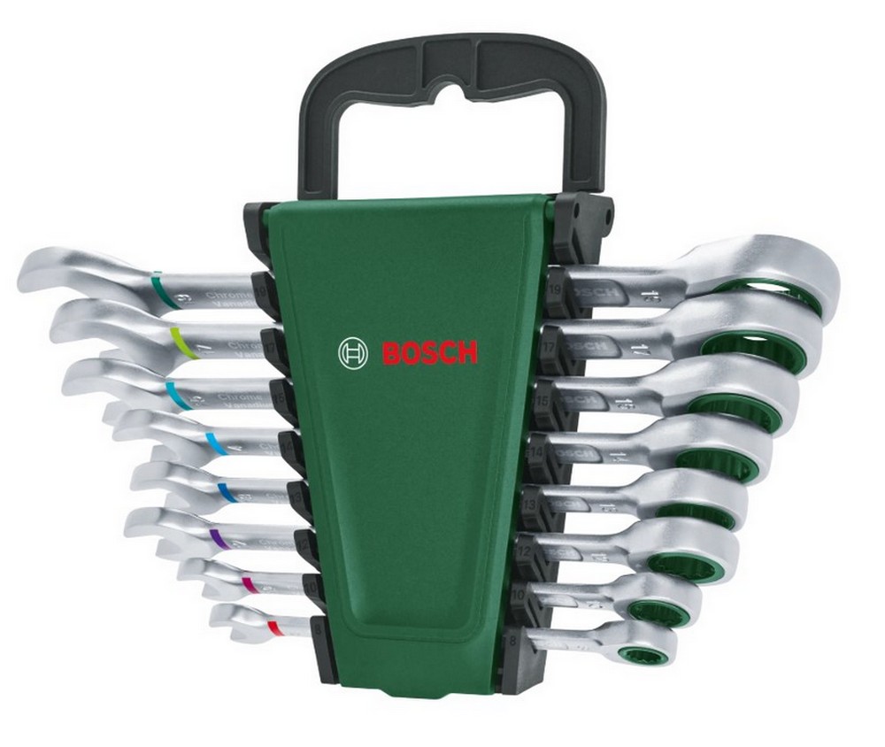 Sada ráčnových/očkoplochých klíčůBosch 8 ks Bosch