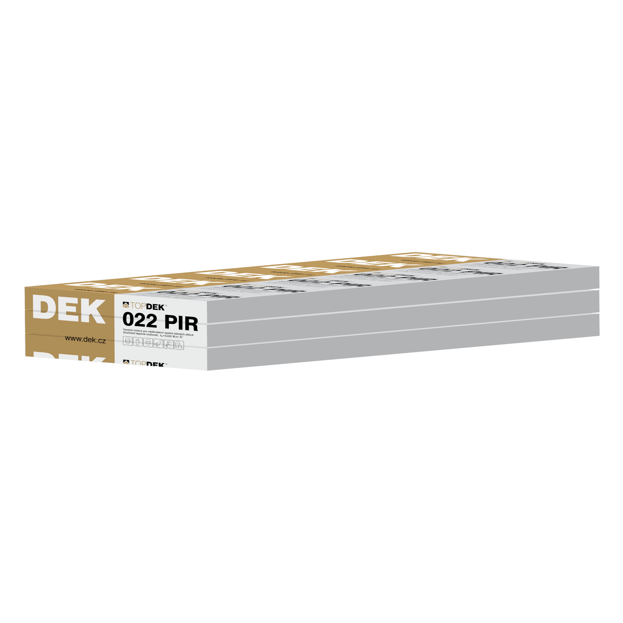 Tepelná izolace TOPDEK 022 PIR 120 mm (8