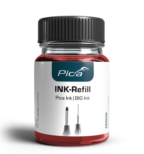 Inkoust náhradní Pica Ink/Big Ink červený Pica
