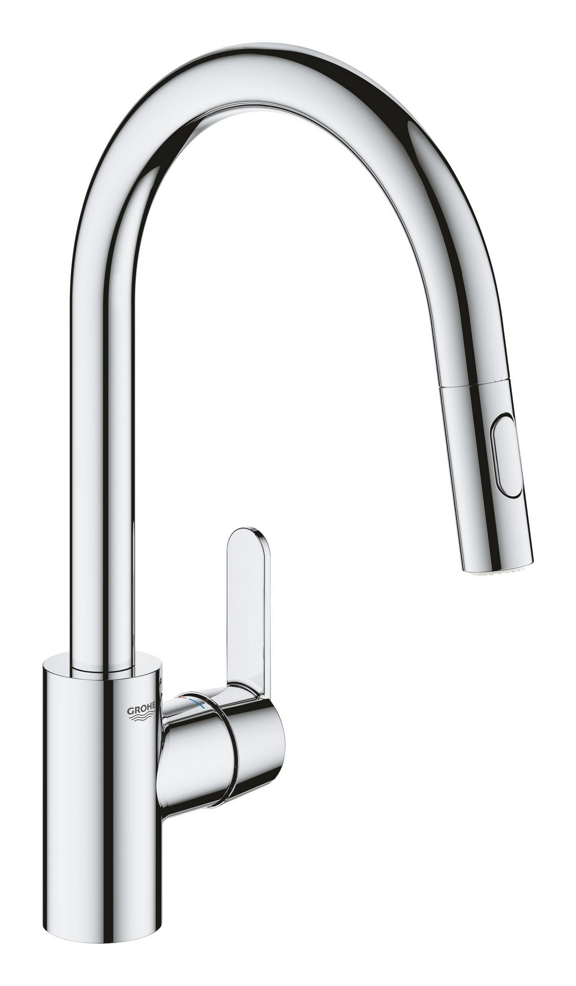 Baterie dřezová stojánková Grohe Get chrom 31484001 GROHE