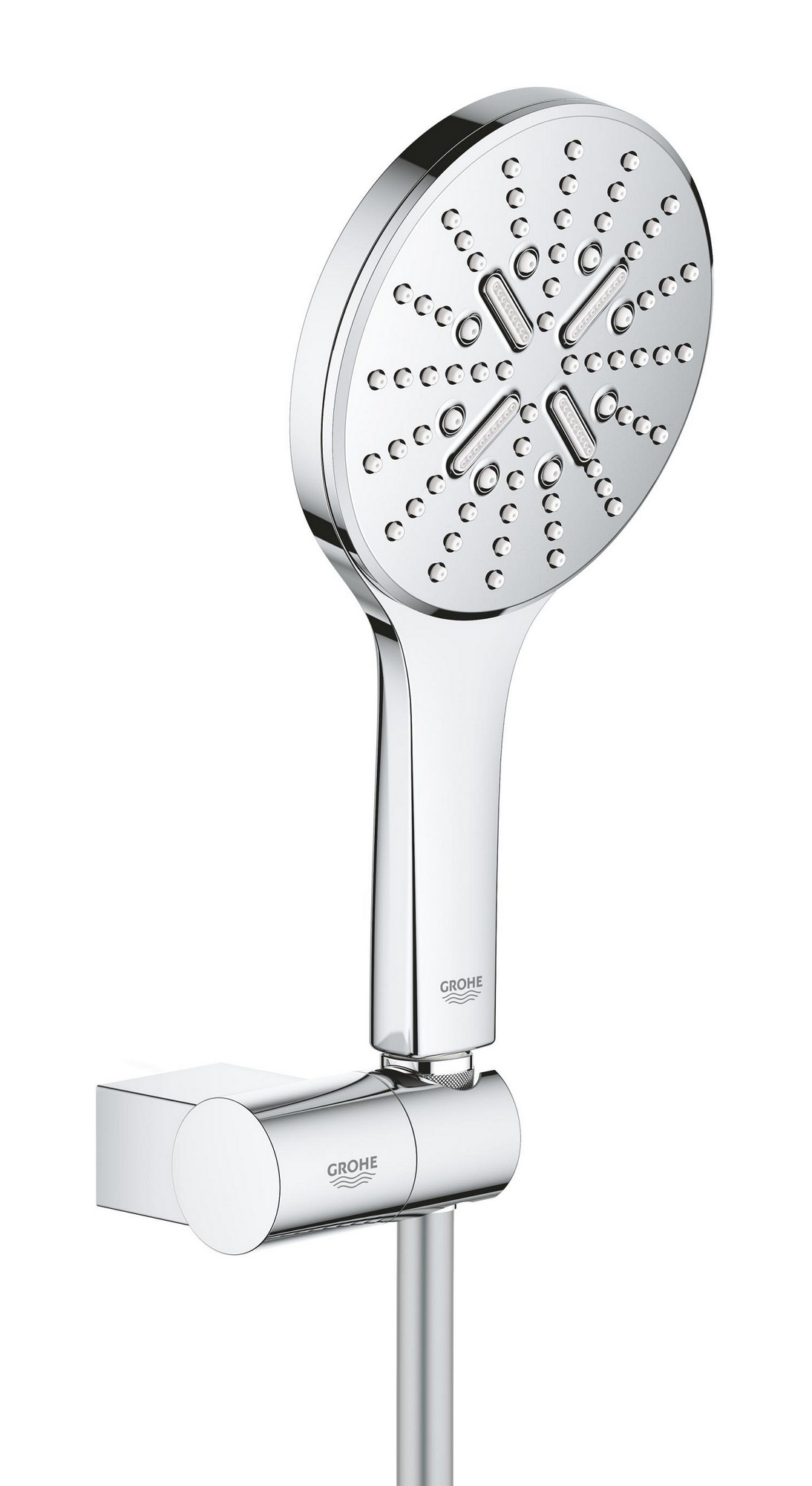 Set ruční sprchy Grohe Rainshower SmartActive 130 3 proudy chrom 26580000 GROHE