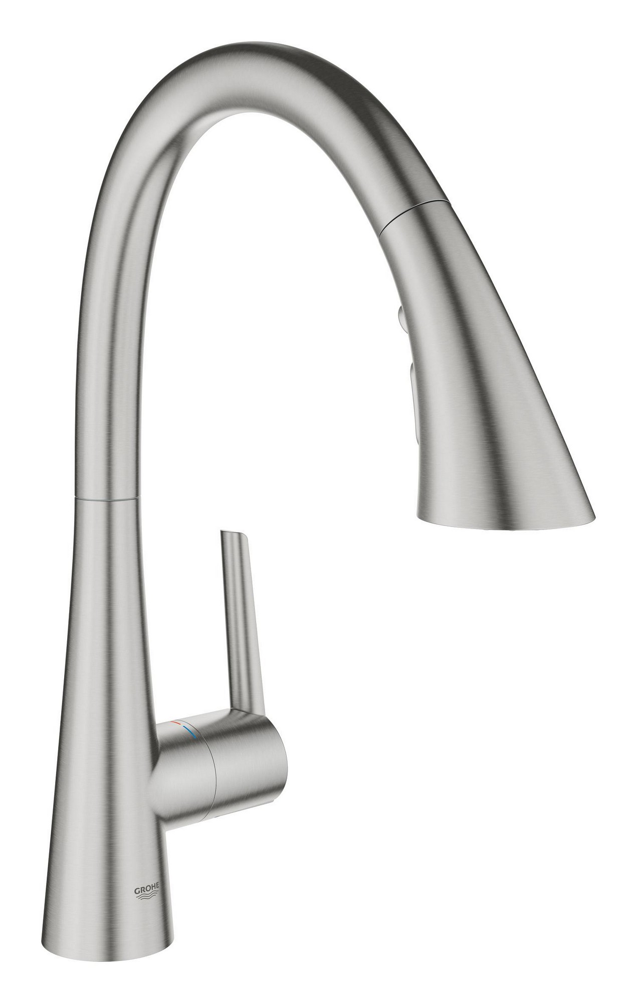 Baterie dřezová stojánková Grohe Zedra SuperSteel 32294DC2 GROHE