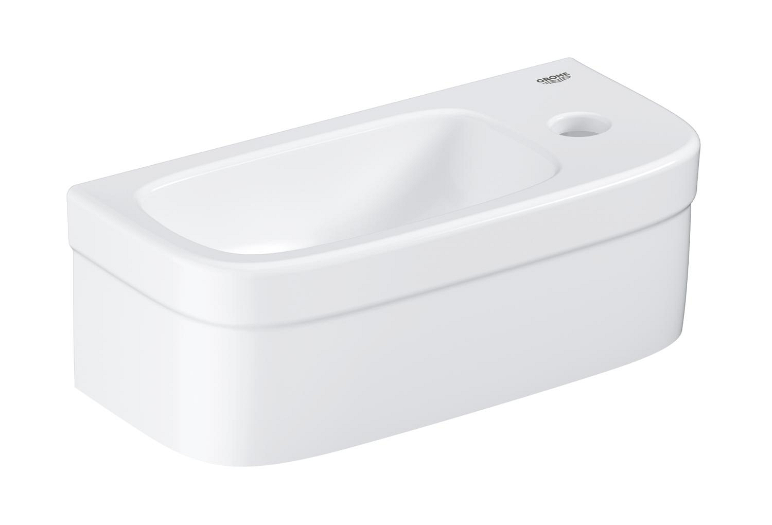 Umývátko Grohe Euro Ceramic 370×180 mm s otvorem vpravo 39327000 GROHE