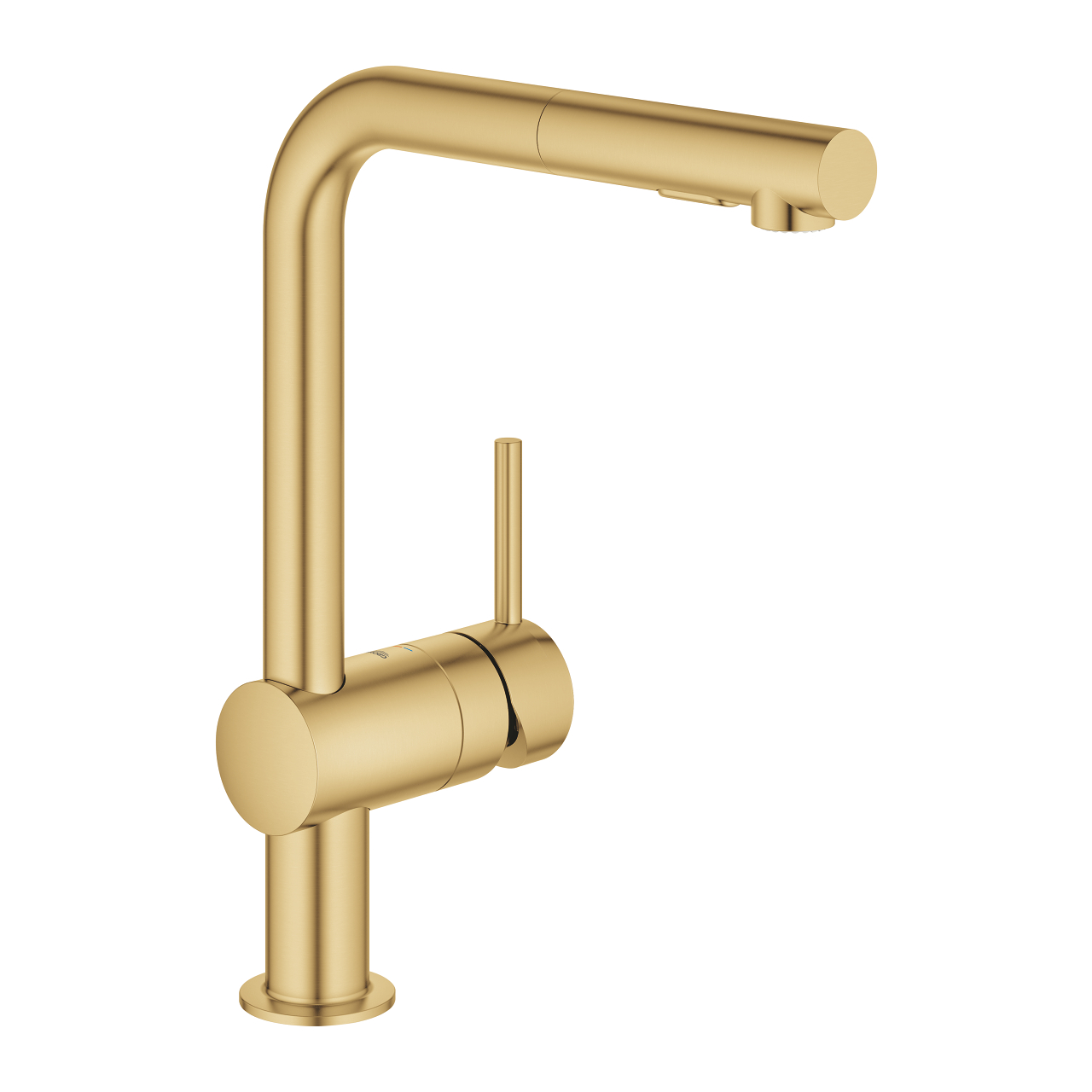 Baterie dřezová stojánková Grohe Minta kartáčovaný Cool Sunrise 30274GN0 GROHE