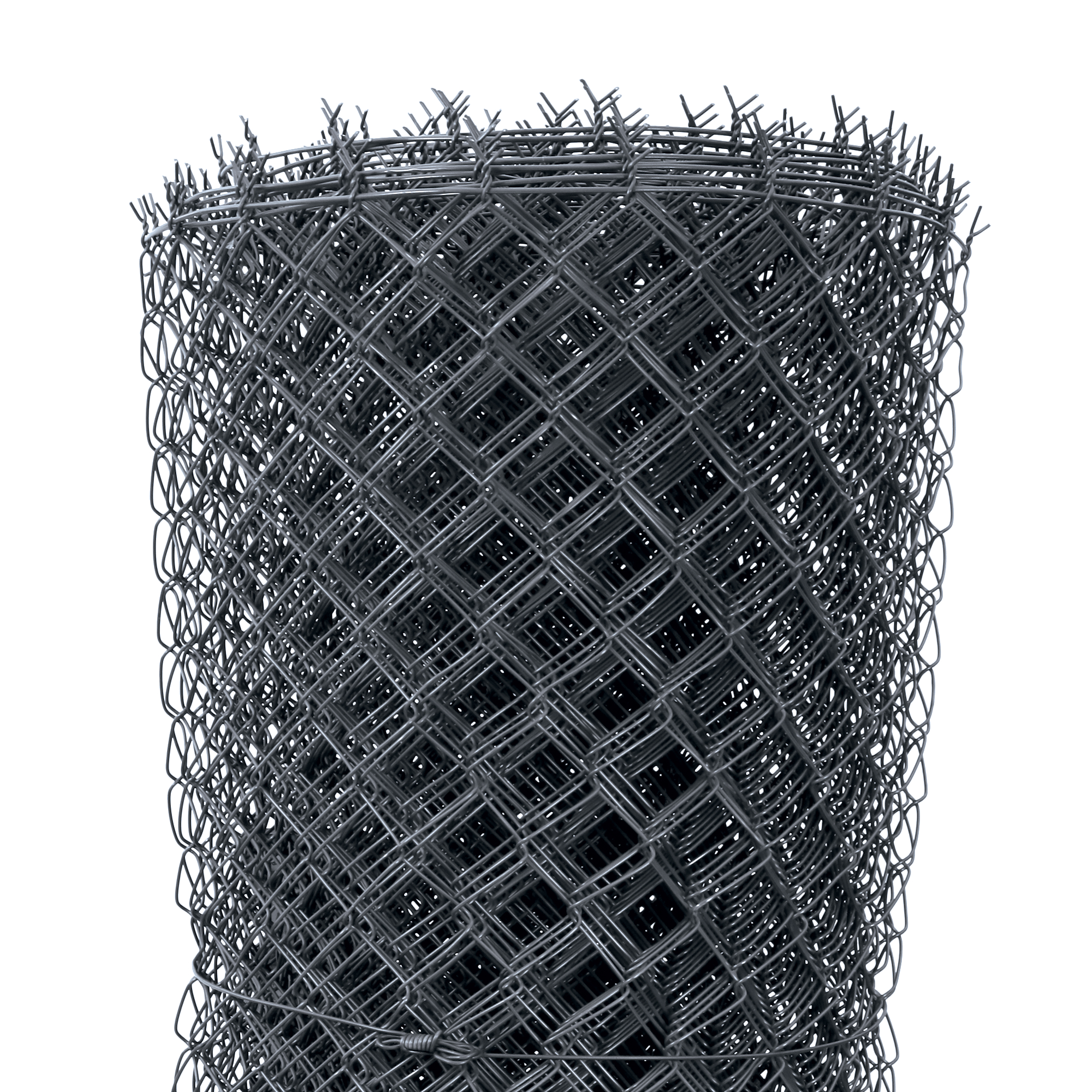 Pletivo čtyřhranné Ideal Zn + PVC zapletené antracit výška 2 m 25 m/role Pilecký